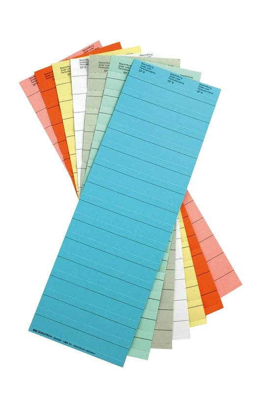 Patientenetikette farbig