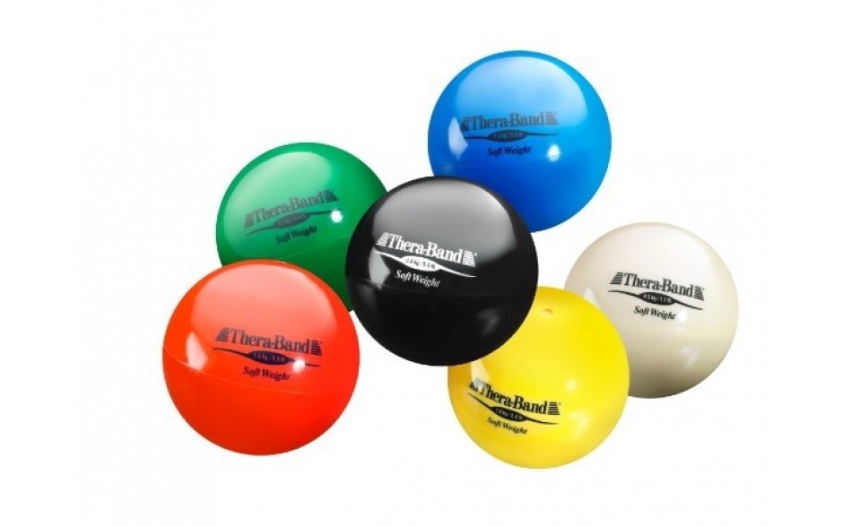 Thera-Band Soft Weight Gewichtsball in 6 Gewichtsvarianten