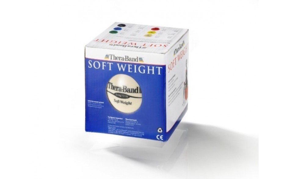Thera-Band Soft Weight Gewichtsball, 0,5 kg/beige - verpackt
