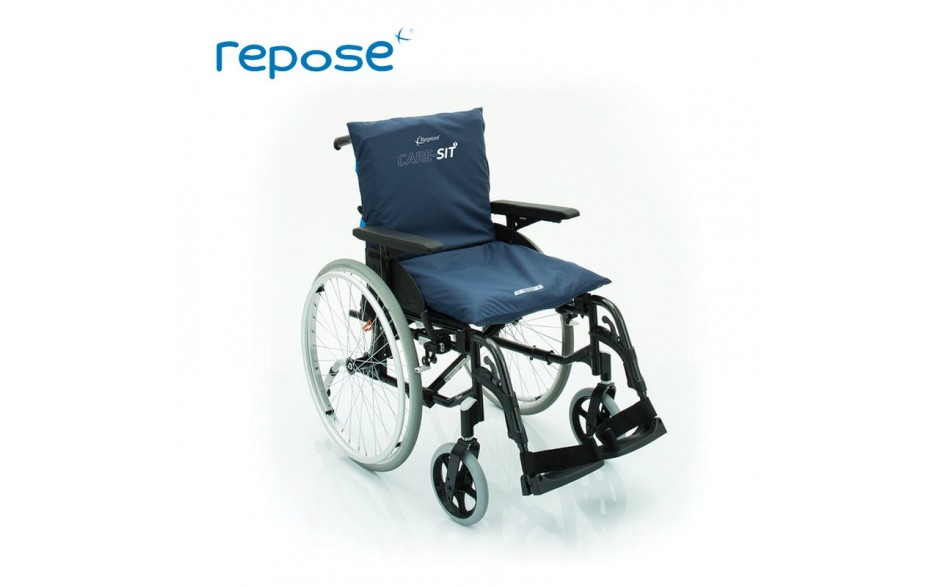 Repose Care-Sit Anti-Dekubitus Sitzkissen mit Rückenlehne