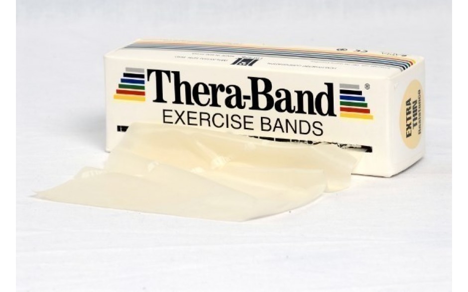 Thera-Band Übungsband, 5,5 m, extraleicht/beige