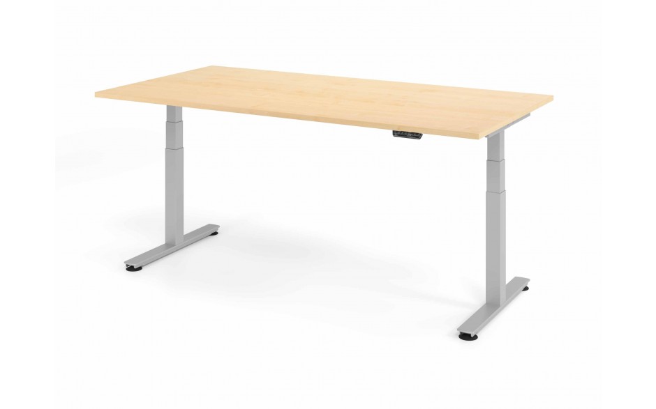 Hammerbacher Sitz-Steh-Tisch elektrisch höhenverstellbar 200x100 cm