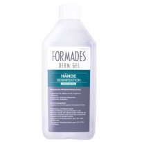  FORMADES DERM GEL - Händedesinfektion - parfümfrei - 20 x 500 ml