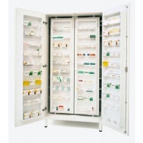 Medikations- und Medikamentenschränke mit 60 einstellbaren Innenfächern