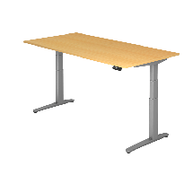 Steh-Sitz-Tisch XBHM-Serie 200 x 100 cm