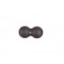 BLACKROLL DuoBall 08, 8 cm, schwarz