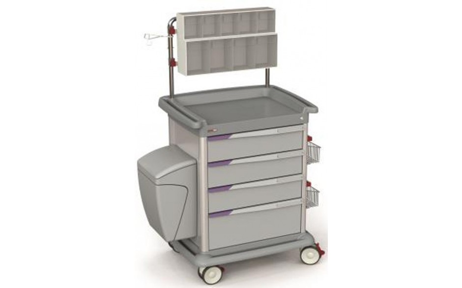 Preciso 4 Drawer Trolley with Accessories
