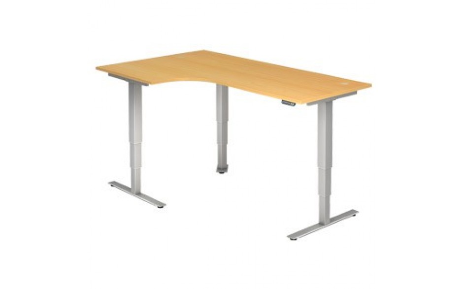 Hammerbacher Sitz-Steh-Tisch elektrisch höhenverstellbar 200x120 cm