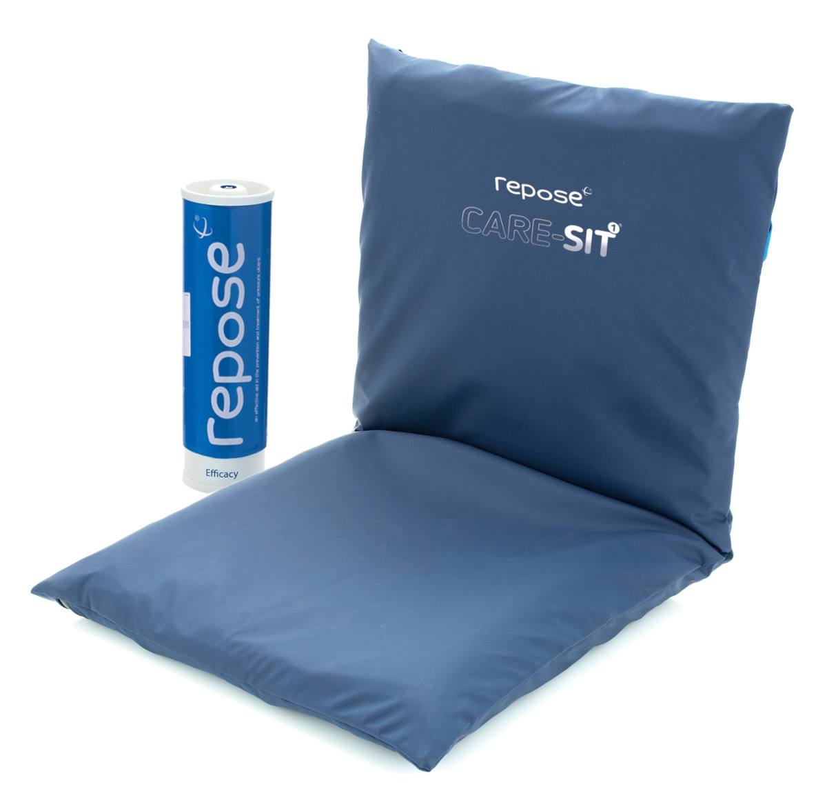 Repose Care-Sit Anti-Dekubitus Sitzkissen mit Rückenlehne 